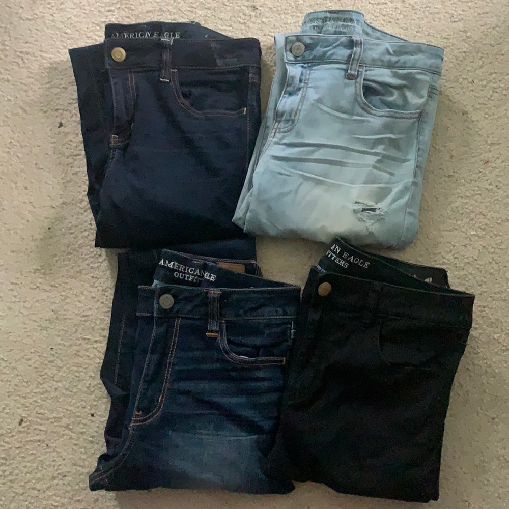 Lot of size 10 American Eagle jeans
